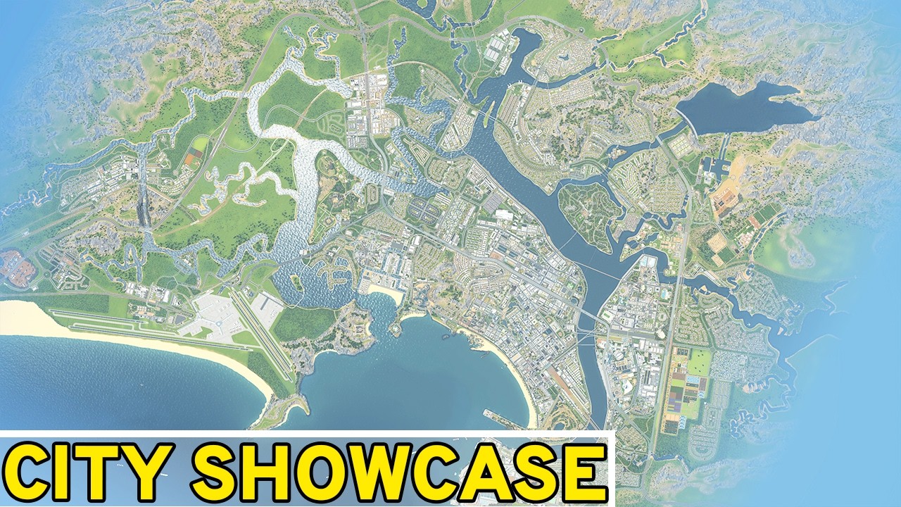 This 250,000 Pop City Took 3 YEARS To Build! | Cities Showcase