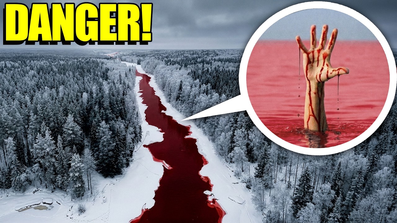 If you see this BLOODY RIVER, run! (it's DANGEROUS!)