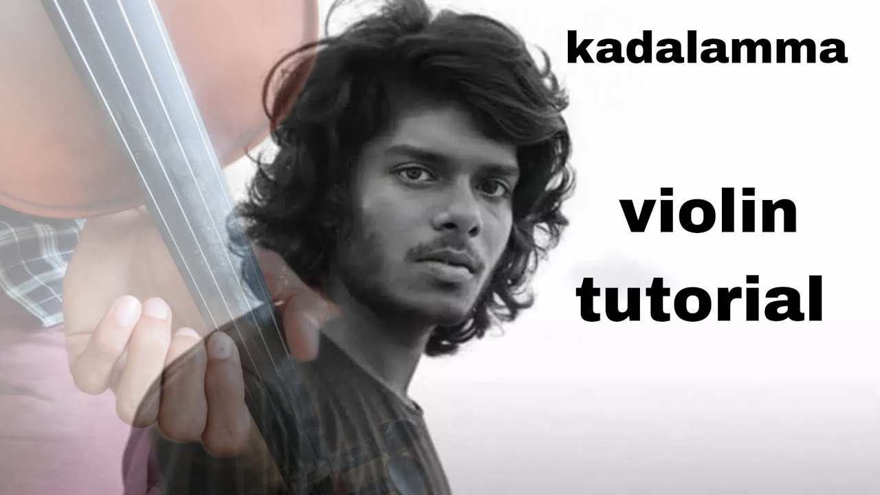 Kadalamma song violin tutorial/how to play kadalamma song on violin/violin carnatic tutorial/