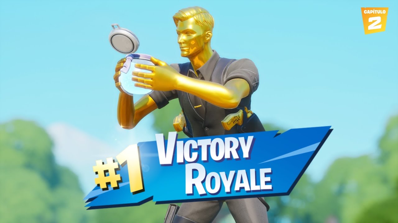 Victoria con la skin MIDAS SOMBRA Fortnite 2