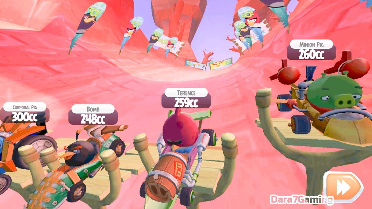 Angry Birds GO! – Road to CORPORAL PIG and CHUCK – Gameplay HD