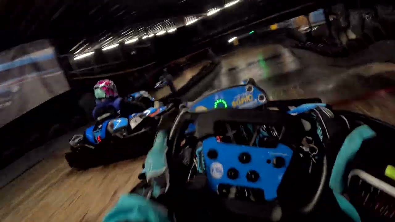 TeamSport Crawley - Mastering the Near-Vertical Ramp & Setting Fast Laps!