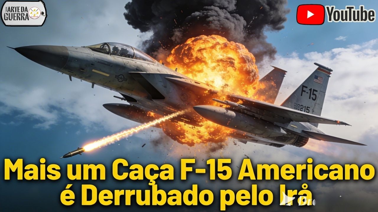 F-15 ABATIDO NO IR&Atilde;!!!