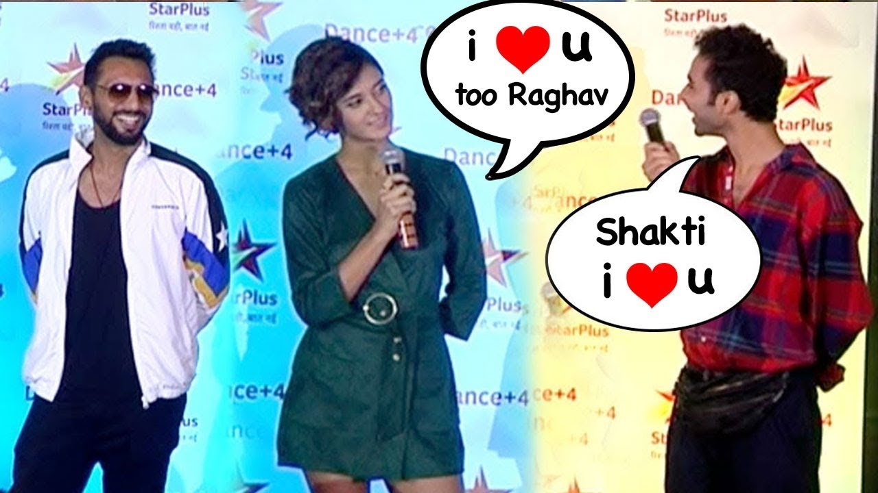 Raghav Juyal FLIRTING With Shakti Mohan At The Launch Of Dance Plus Returns 2018