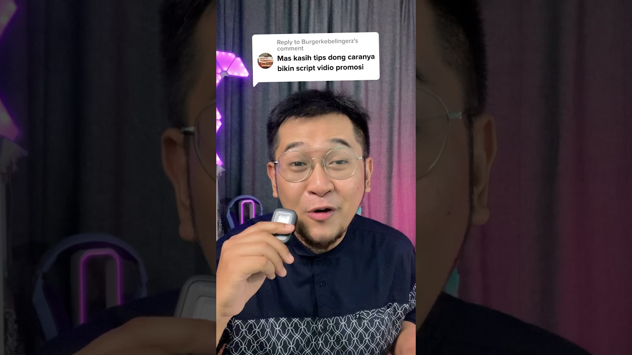 Cara Bikin Script Video Promosi | Buat Script Video biar Lancar Depak Kamera