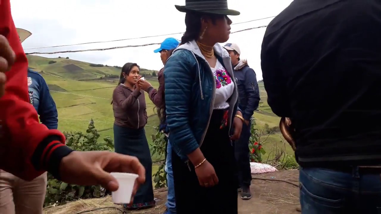 Matrimonio en lirio . Guamote.