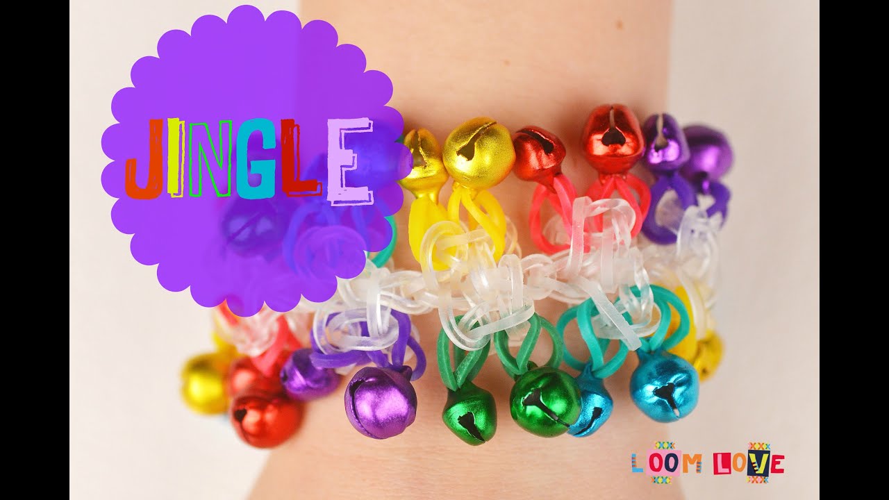 How to Make a Rainbow Loom Jingle Bracelet