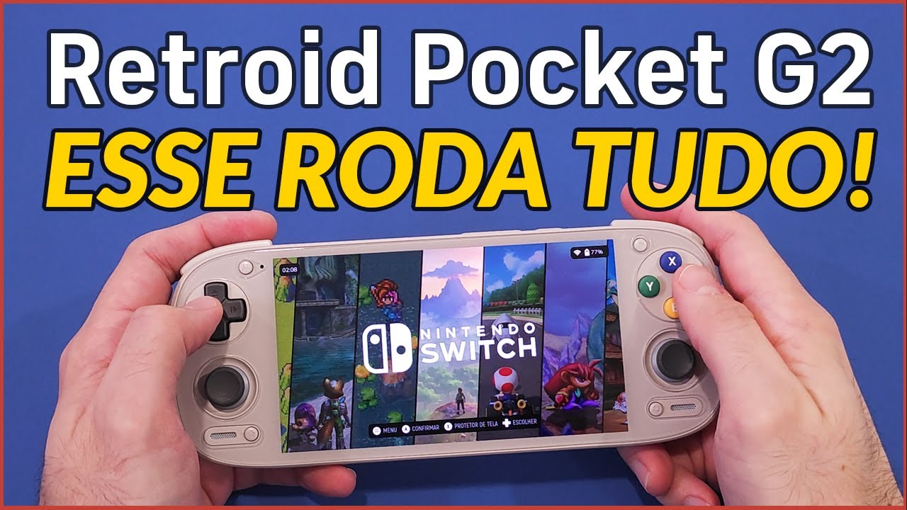 Retroid Pocket G2: O portátil mais forte da Retroid? Review completo