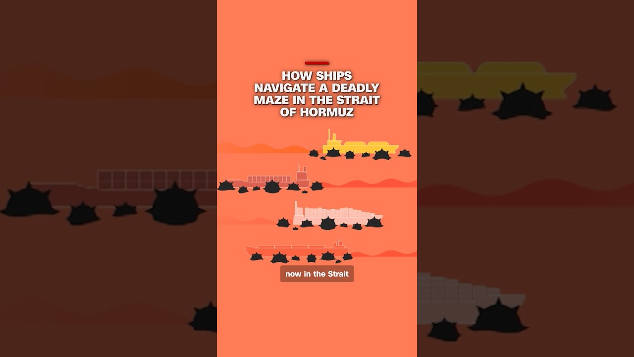 How ships navigate a deadly maze in the Strait of Hormuz