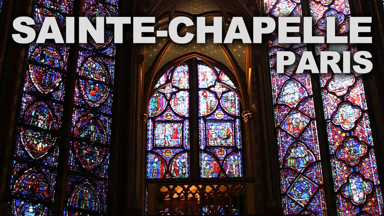 Sainte-Chapelle, a Royal Medieval Gothic Chapel in Paris