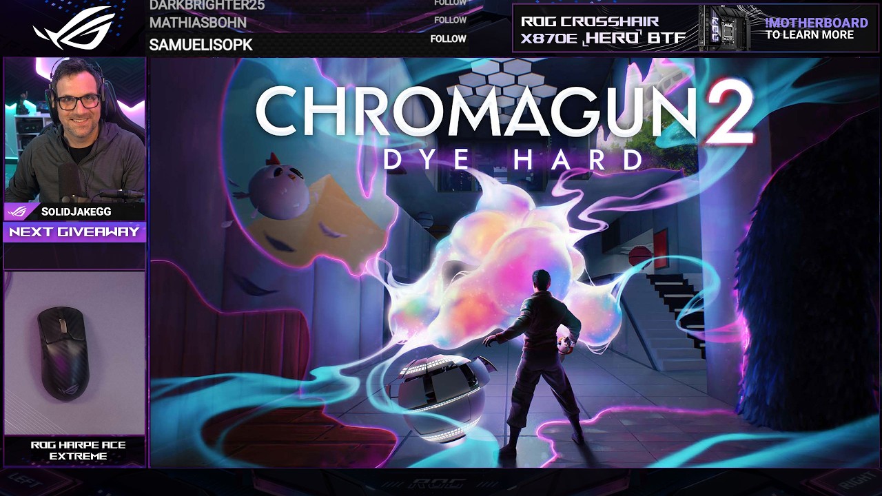 Giving away ChromaGun 2: Dye Hard game keys!