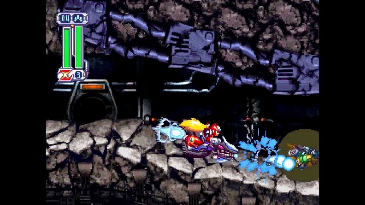 [PSX] Rockman X4 | ロックマンX4 | Walkthrough Part 8 | Jet Stingren Stage | Zero Gameplay