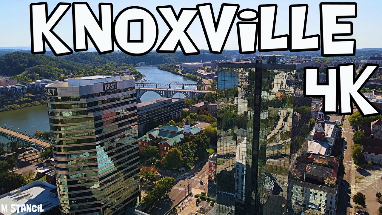 Knoxville Tennessee 4K (DJI Mavic Air 2 Drone Footage)  The Queen of the Mountains!!