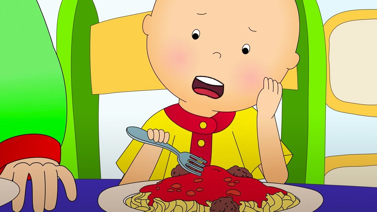 Caillou im italienischen Restaurant | Caillou auf Deutsch