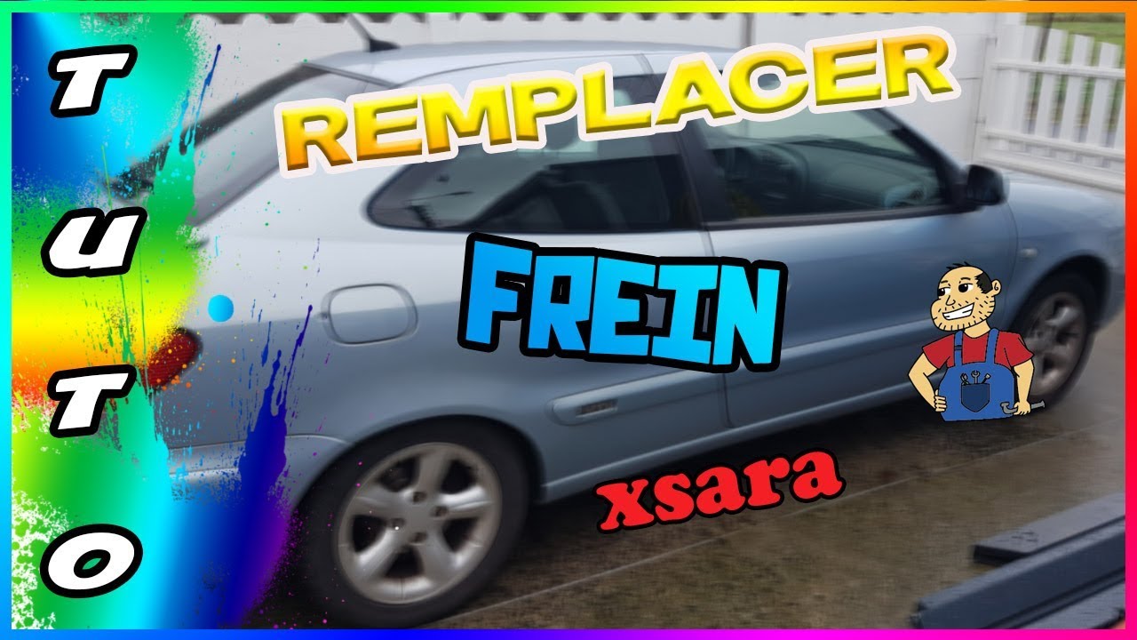 ★tuto★ remplacer les plaquettes arrière sur Citroën  xsara