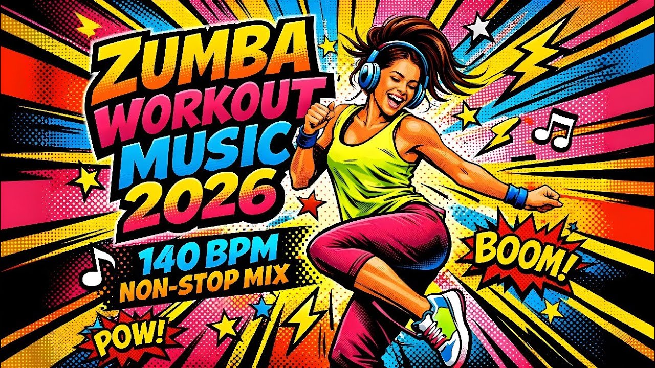 🔥 ZUMBA WORKOUT MUSIC 2026 | 140 BPM Cardio Fitness Playlist