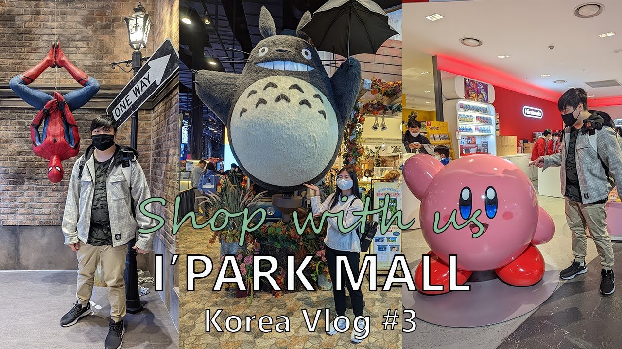 SEOUL VLOG (#3) I'Park Mall | MUST VISIT in Korea for Nintendo & Anime Fans!