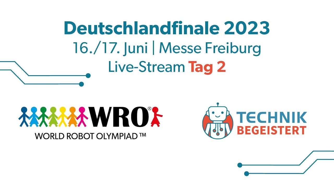 Deutschlandfinale 2023 World Robot Olympiad Tag 2