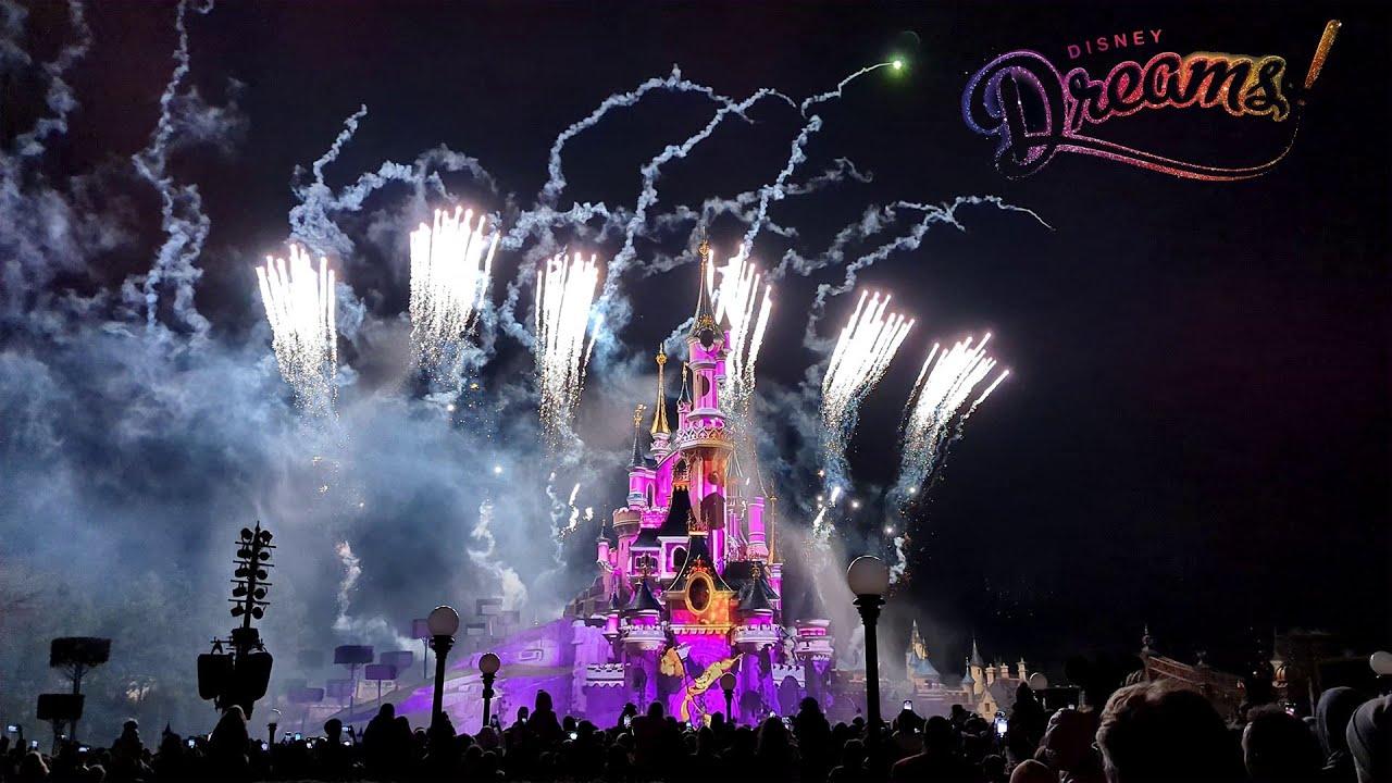 DisneyLand Paris son et lumière Disney Dreams 2023