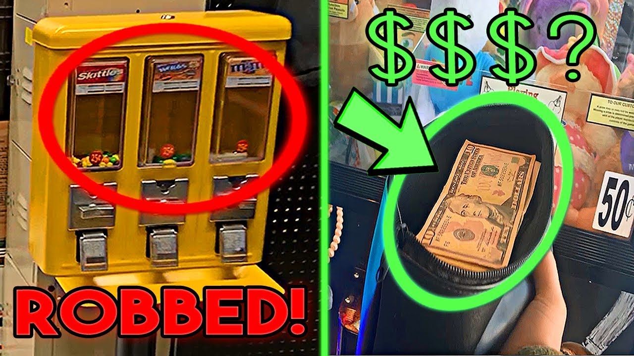 Our Vending Machine Was ROBBED?! COLLECTION DAY