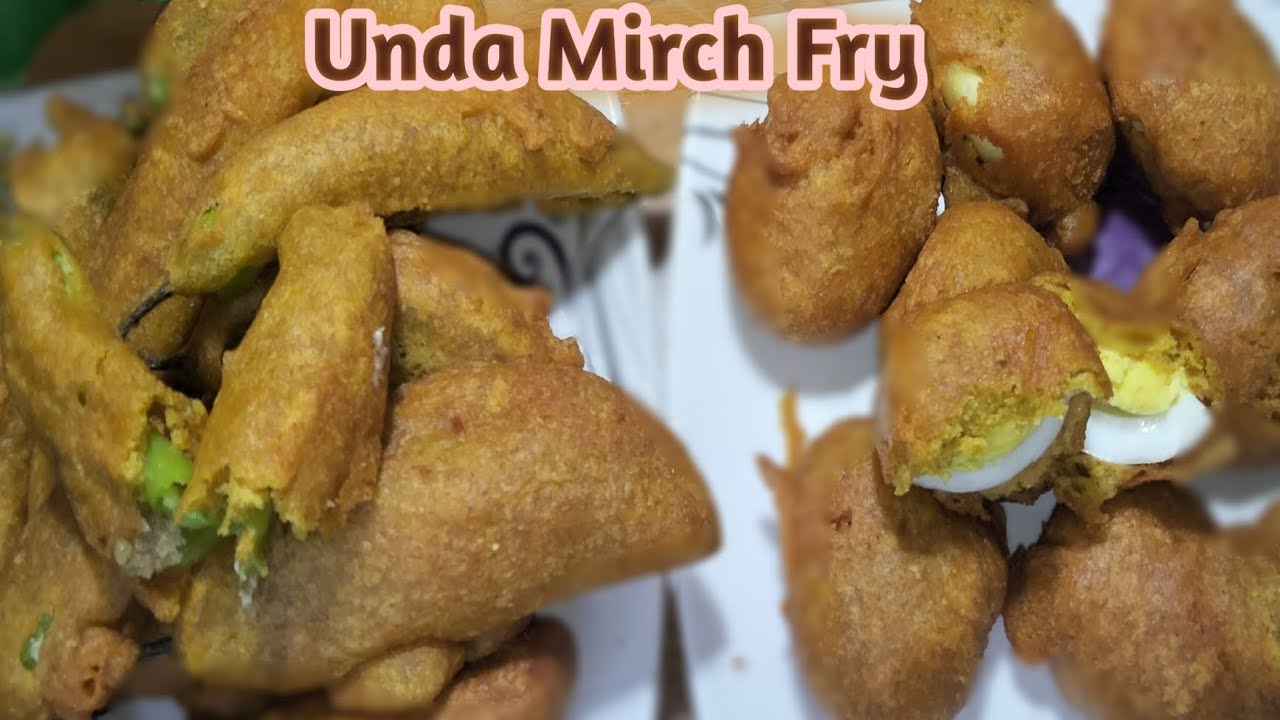 Unda Mirch Fry | Crispy Anda Mirchi Pakora | Iftar Special Ramadan Recipe 😍