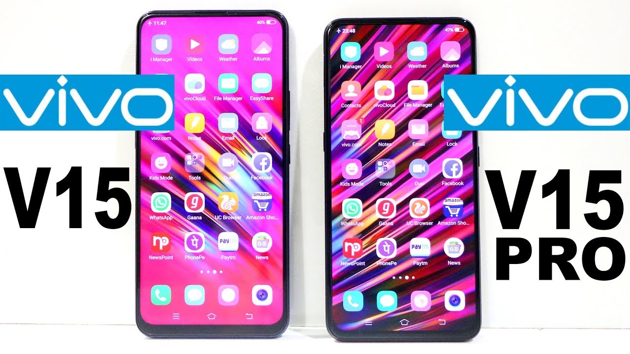 Vivo V15 Vs Vivo V15 Pro Speed Test
