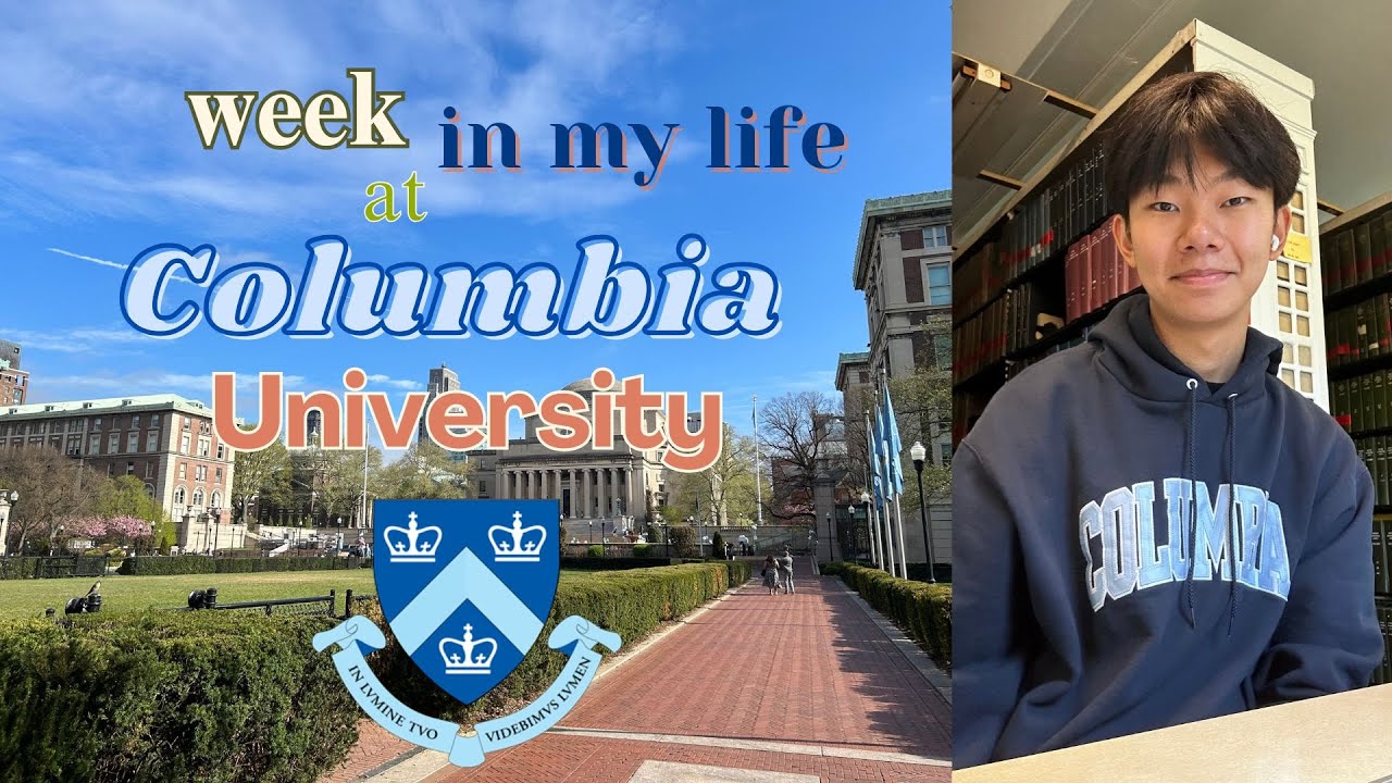 week in my life @ columbia: busy fall semester, midterms, performances, productive studying
