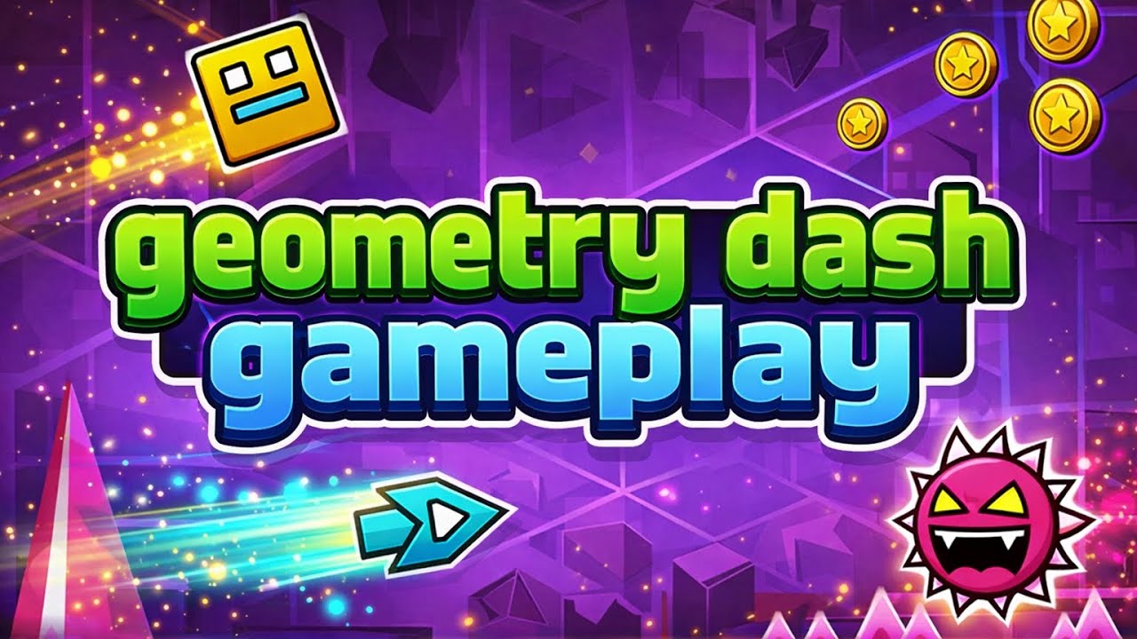 Geometry dash gameplay 