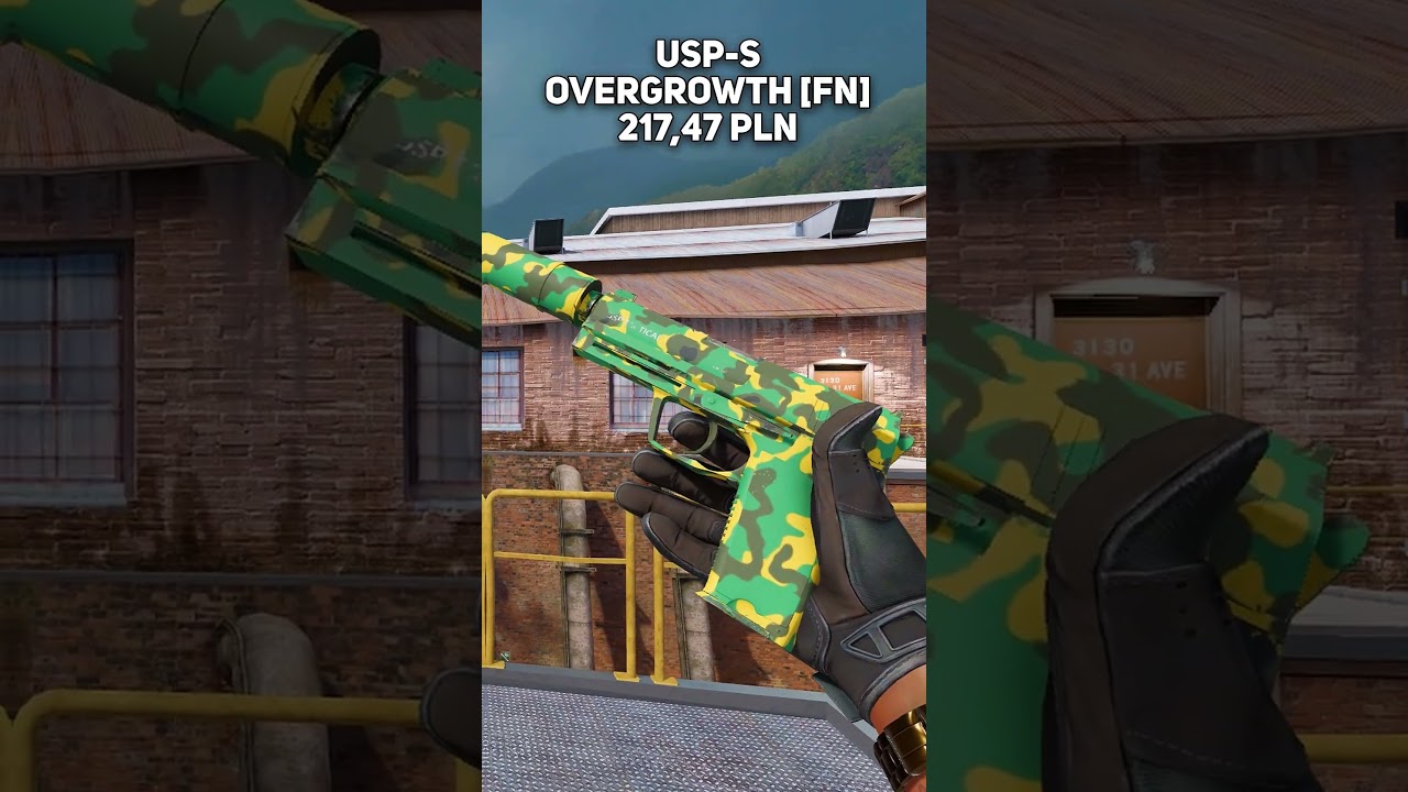 NAJBRZYDSZE i NAJDROŻSZE Skiny w CS2! #shorts #csgo