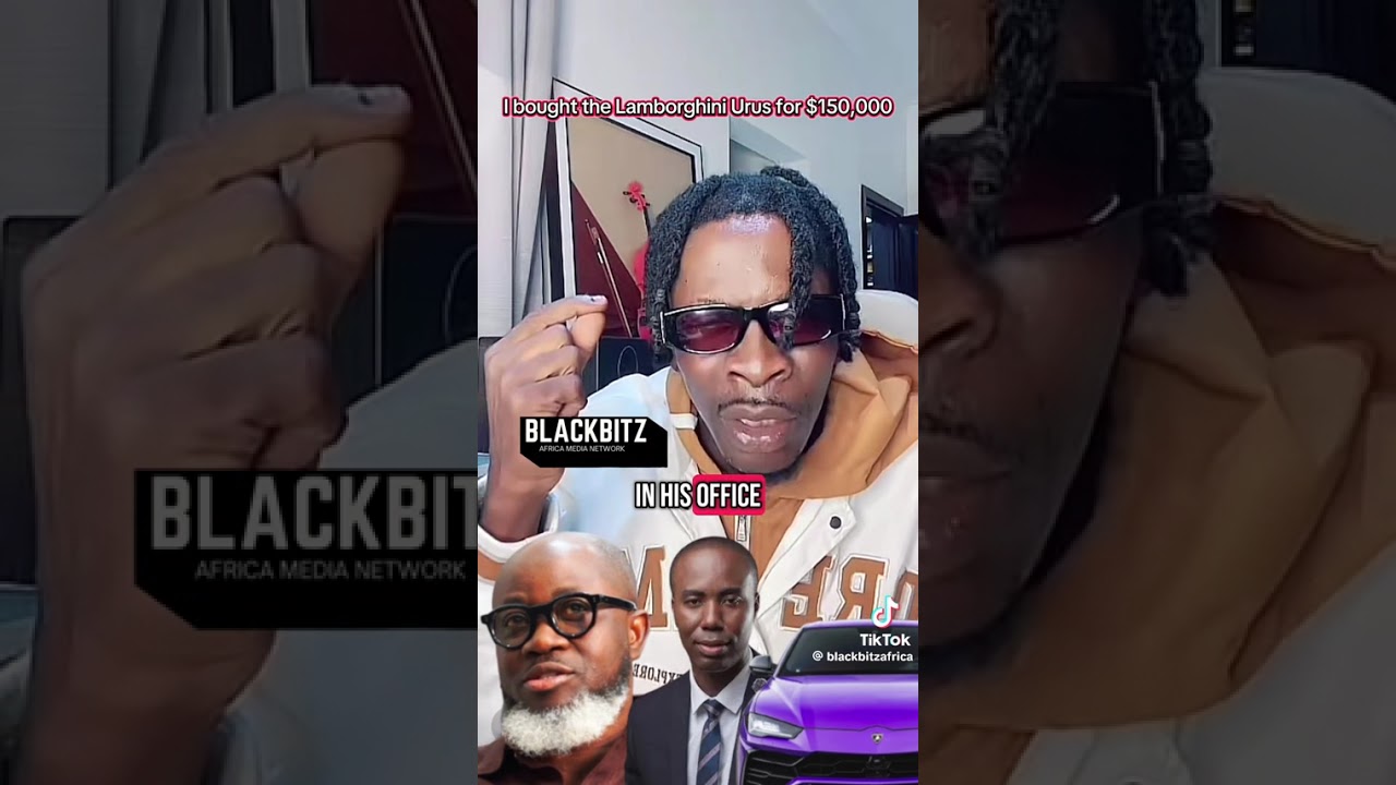 How shatta Wale buy his yellow Lamborghini and the purple one 