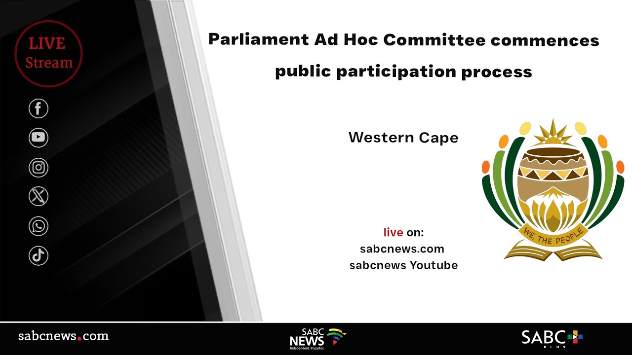 Parliament Ad Hoc Committee on Mkhwanazi allegations holds Public Hearings