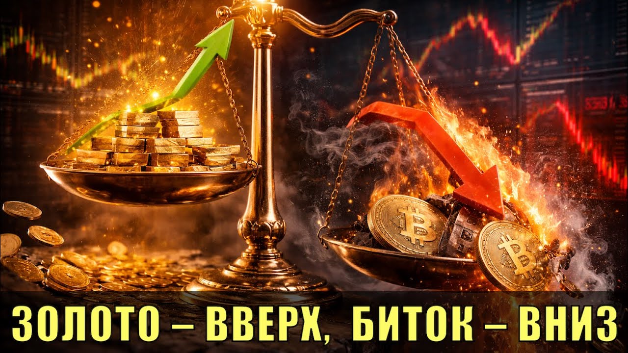 Золото выросло сильнее биткойна за последние 5 лет! Обсуждаем рынок с 