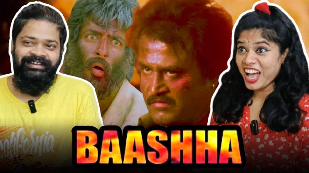 Baasha Mass Climax Fight Scene REACTION | Rajinikanth | Nagma | Raghuvaran | Suresh Krissna | Deva