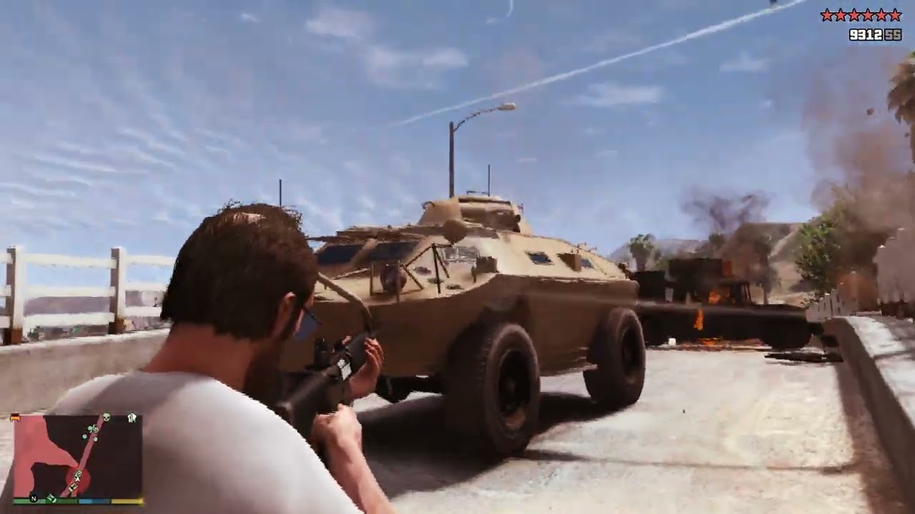 GTA 5 - Meth Lab Shootout + Ten Star Escape