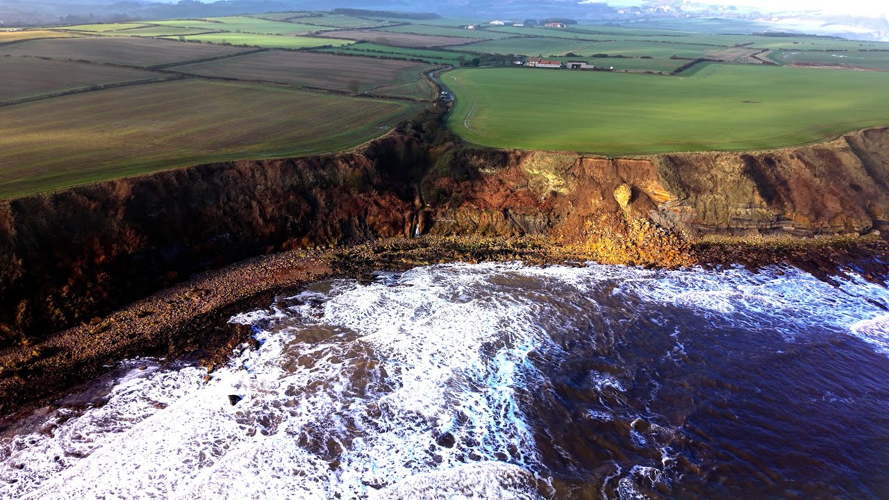 Burniston Rocks (Crook Ness) | Cinematic 4K Drone Film