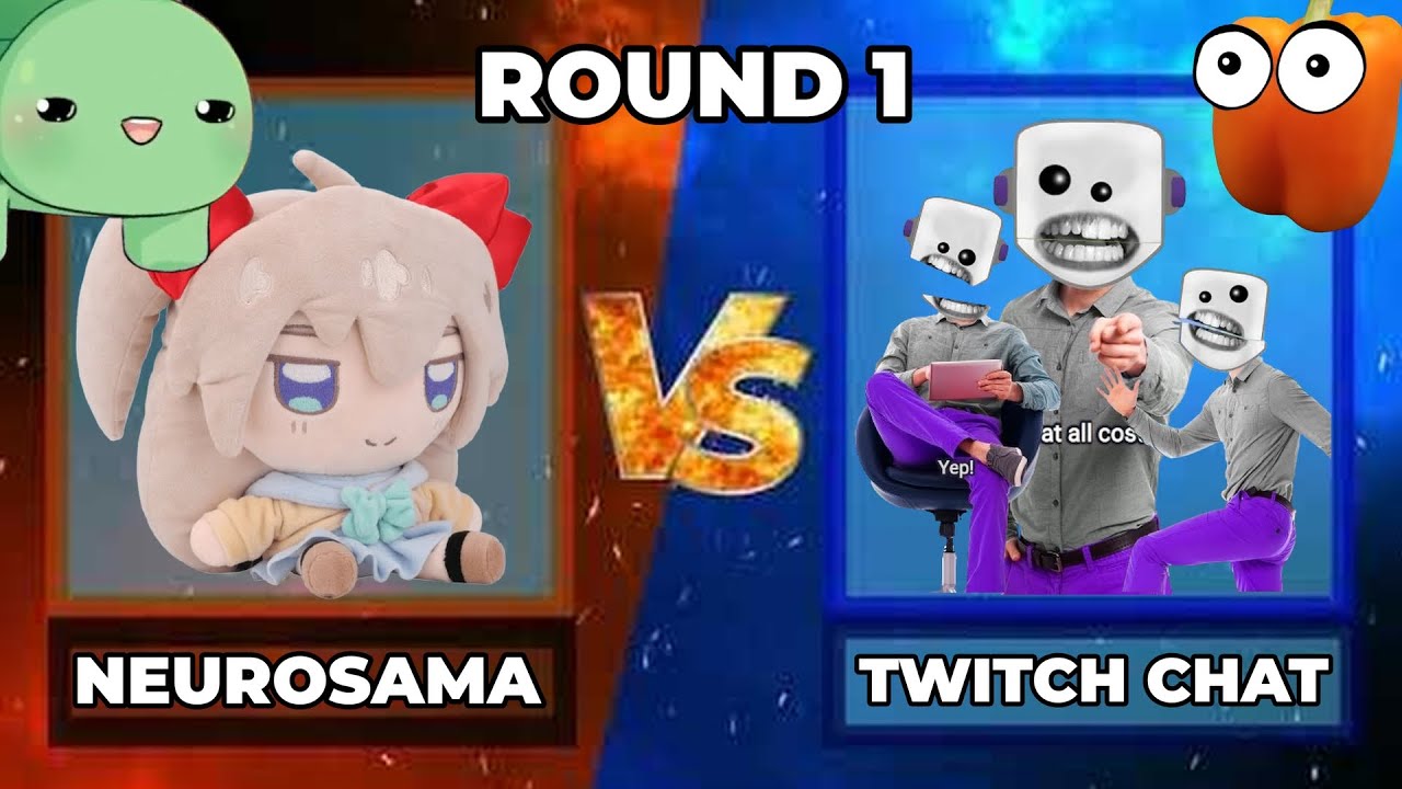They couldn't stop getting trolled by their own AIs - ROUND 1 (Both POVS) NEUROSAMA VS DOUGDOUG