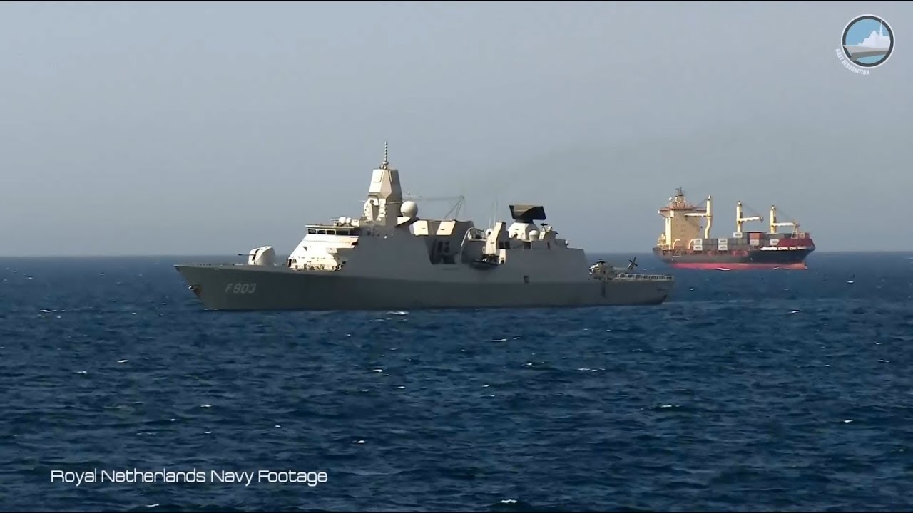 Royal Netherlands Navy Frigate HNLMS Tromp (F803) at Belgian Navy Days 2018