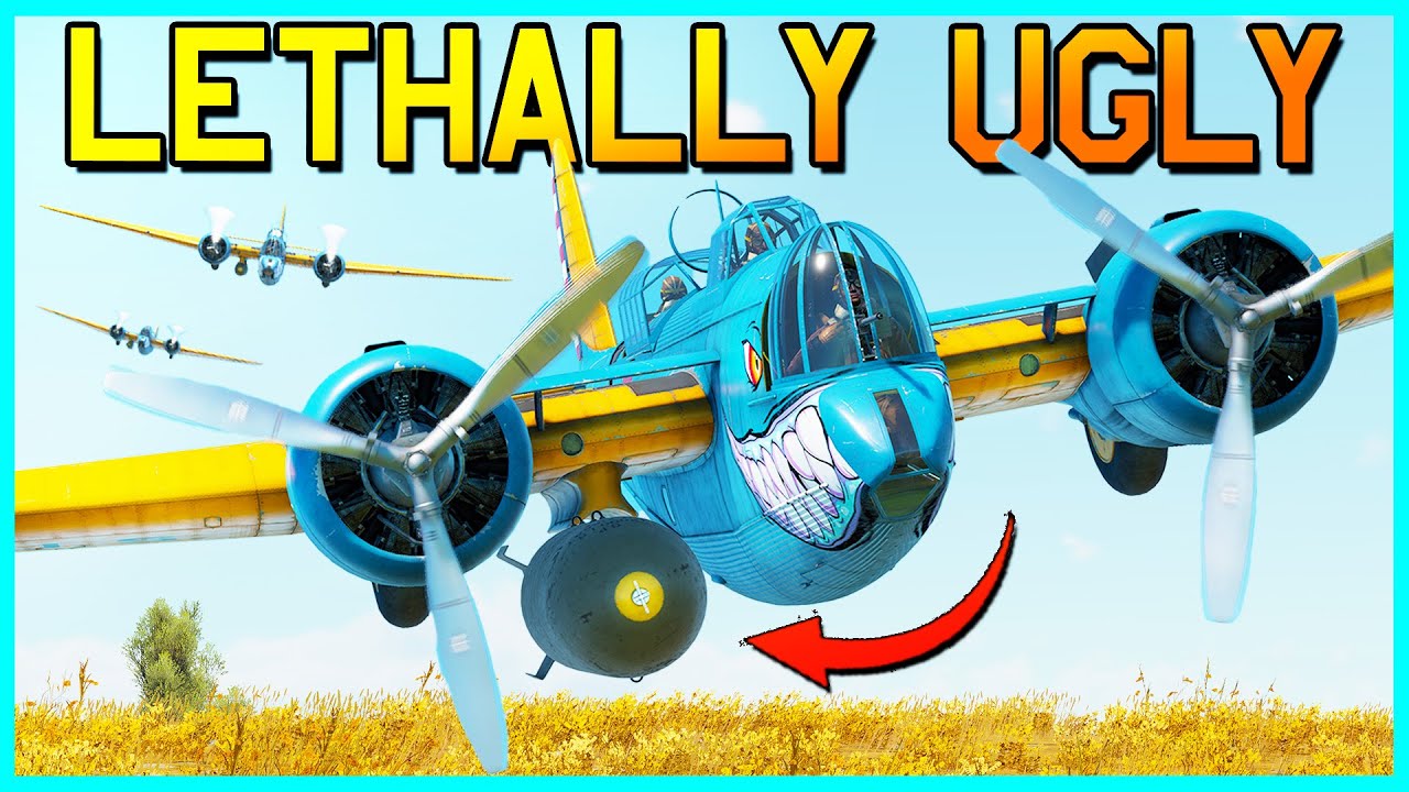 War Thunder's Ugliest Bomber is DEADLY!