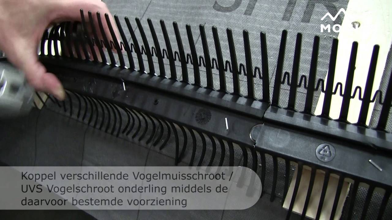 Monier Vogelmuisschroot - Dakvoet