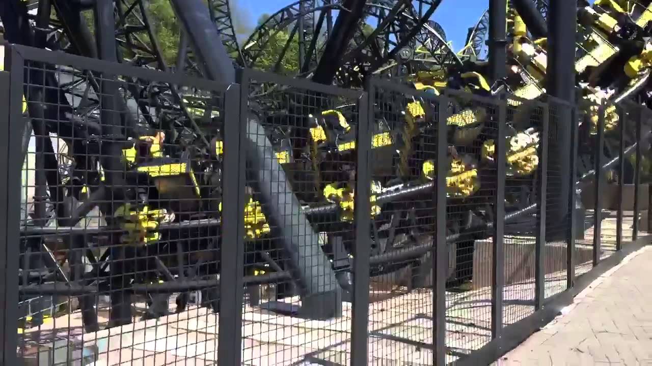 Смайлер разбился в Alton Towers! 02.06.2015