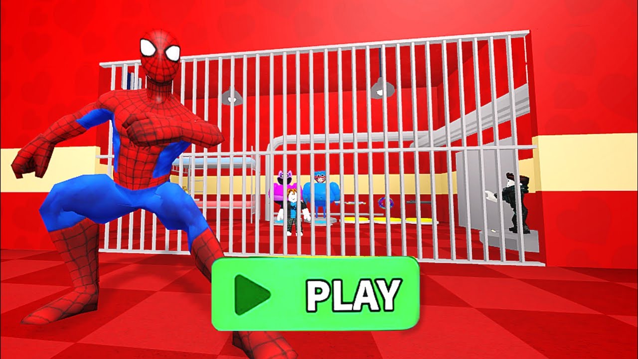 SPIDERMAN's PRISON RUN! OBBY | Roblox Gameplay | Walkthrough - Android Gameplay