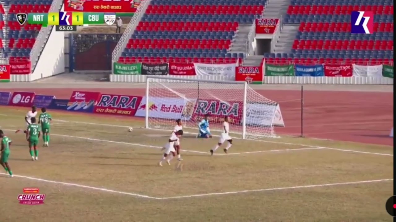 Nabin Lama equalizer penalty goal in Aaha Rara Gold Cup ##2081