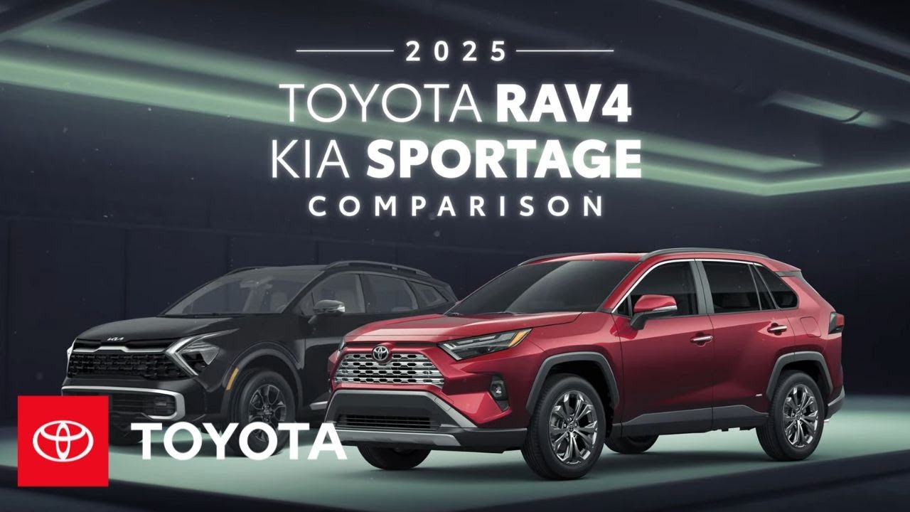 2025 Toyota RAV4 vs 2025 Kia Sportage | Toyota