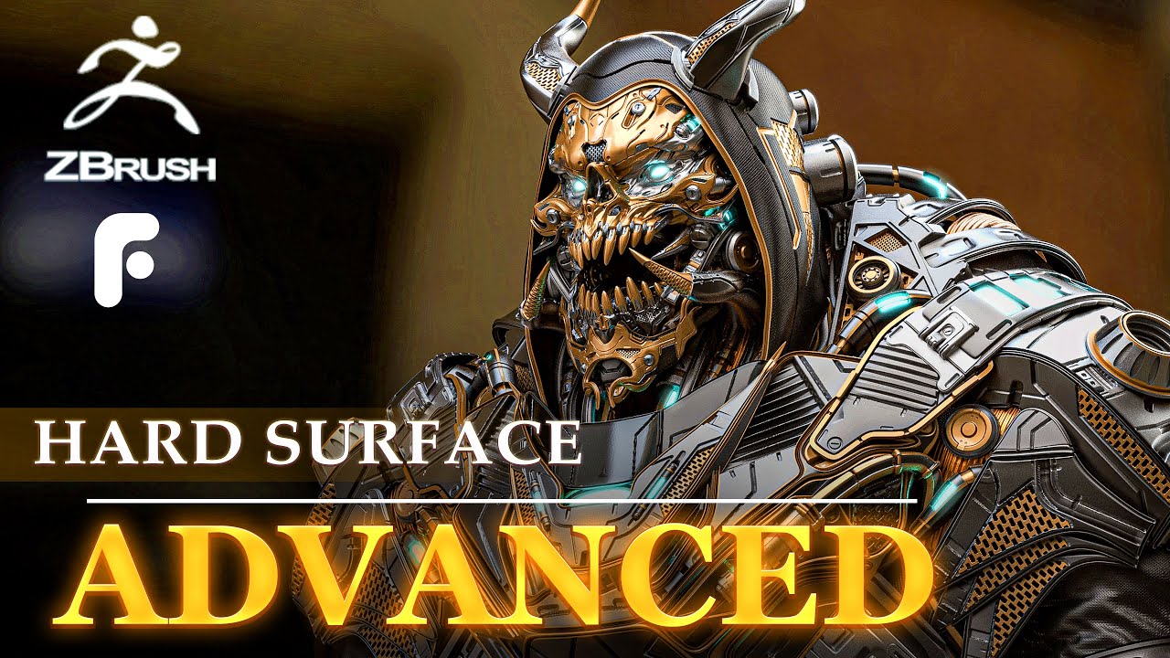 ADVANCED HARD SURFACE CREATION IN ZBRUSH COURSE