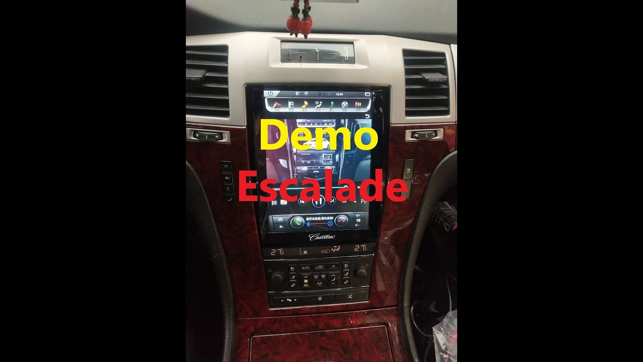 Demo video: 2007 - 2014 Cadillac Escalade w/ PX6 six-core 10.4