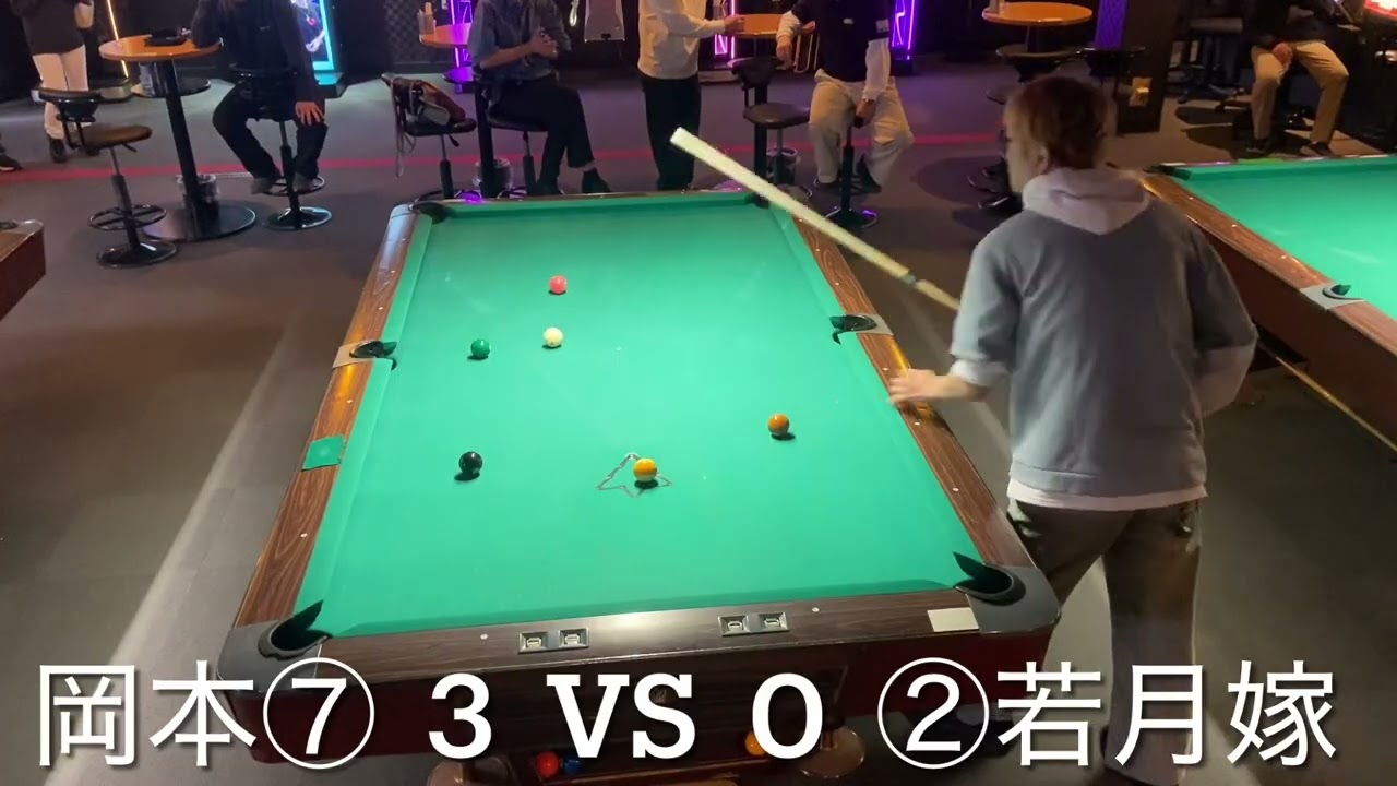 第6回 KTC in魚津アプレ 予選  若月 嫁vs岡本