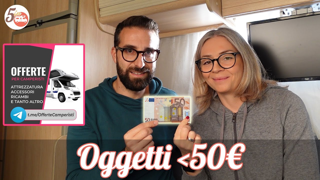 4 OGGETTI utili in CAMPER a MENO DI 50€ grazie a OFFERTE PER CAMPERISTI su TELEGRAM (Episodio 68)