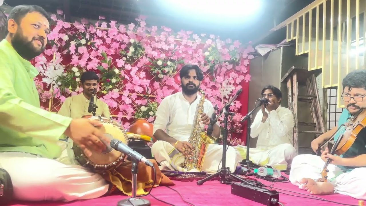 Ragam:Kaphi -Jagodhodhara- Saxophone Hemanth SP
