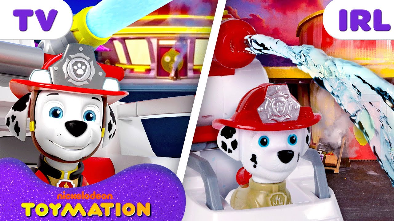 PAW Patrol Fire Rescue Toys Ready For Action! 🚒🔥 (PART 1) | Toymation