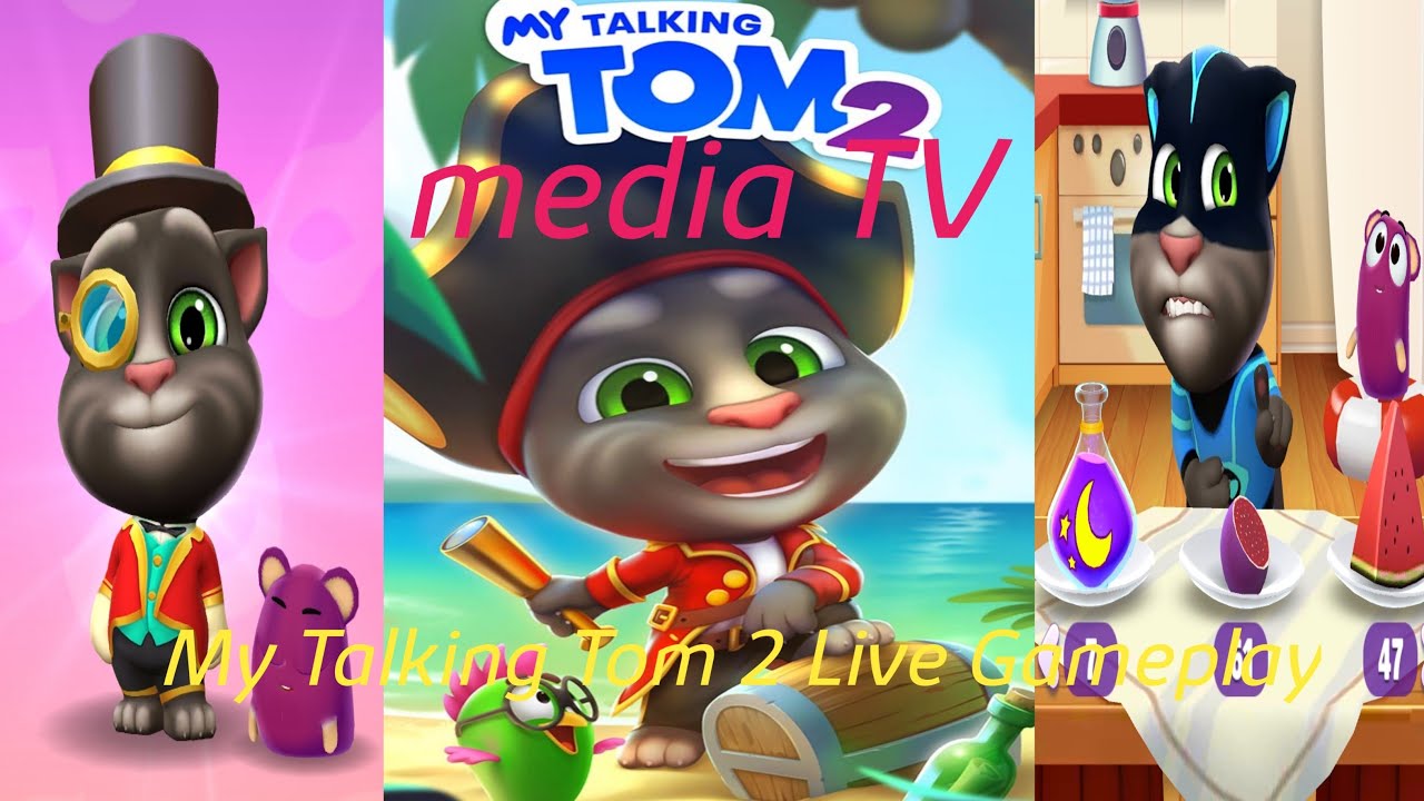 সন্ধা টিভি_: My Talking Tom 2 Live Gameplay।